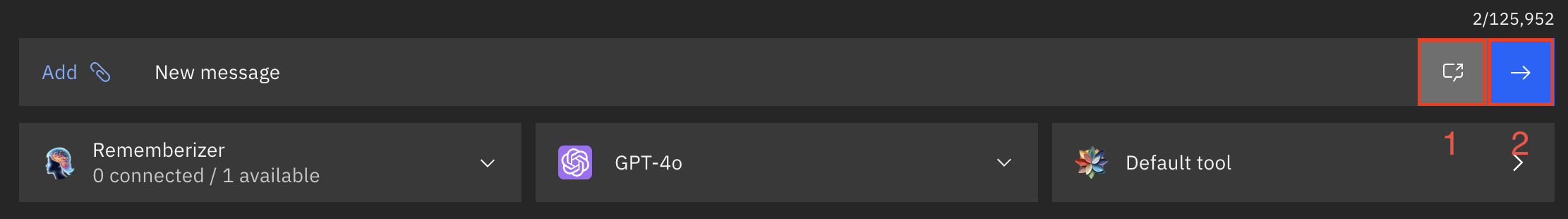 チャットボタン