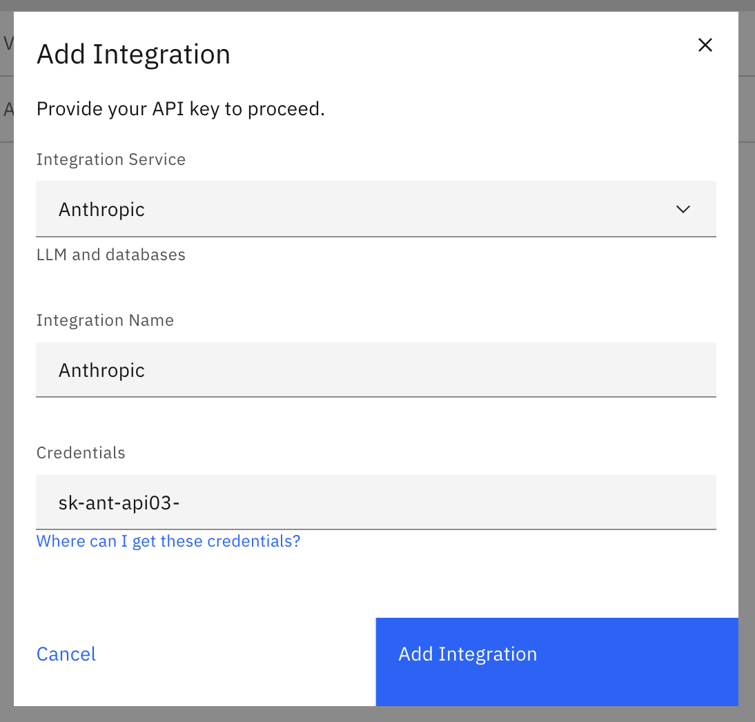 anthropic integration