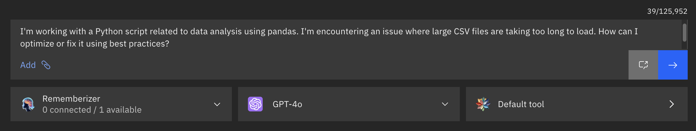 pair programmer input