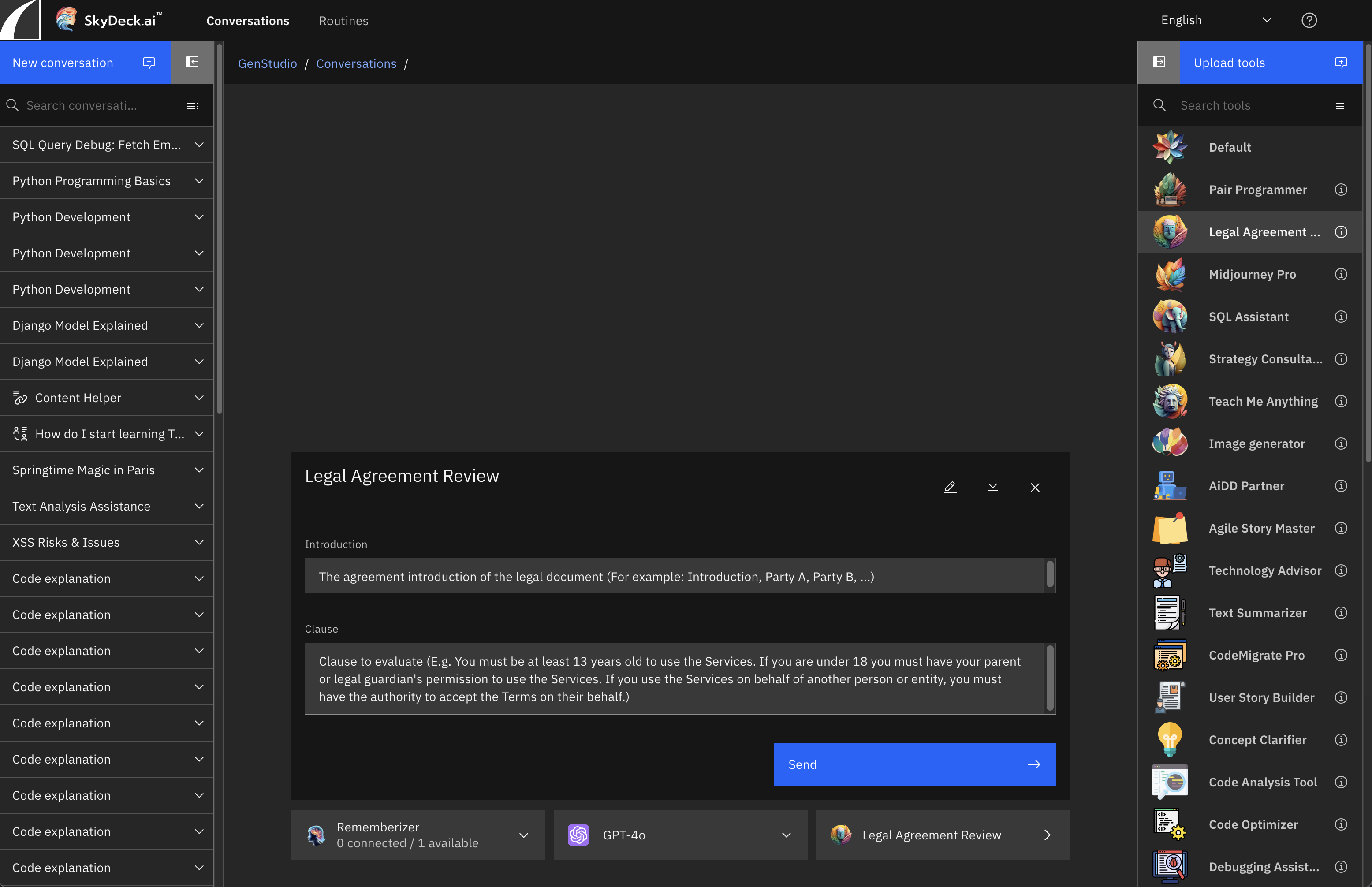 法的契約レビューツール